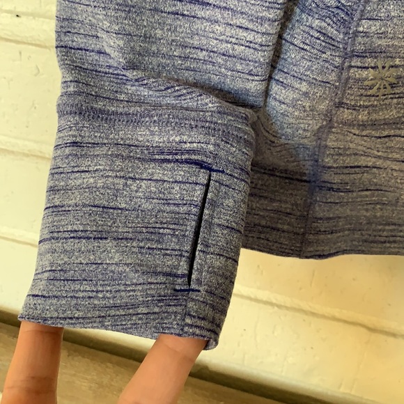 Athleta Heavenly Hail Hoodie Blue Size Small - Picture 5 of 9